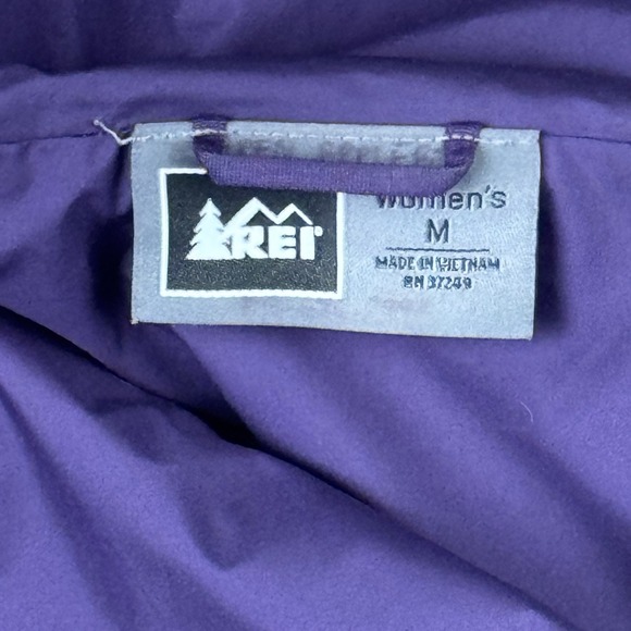 REI Co Op  Jacket Womens Medium Primaloft Teal Pertex Quantum Outdoor Purple - Picture 5 of 9